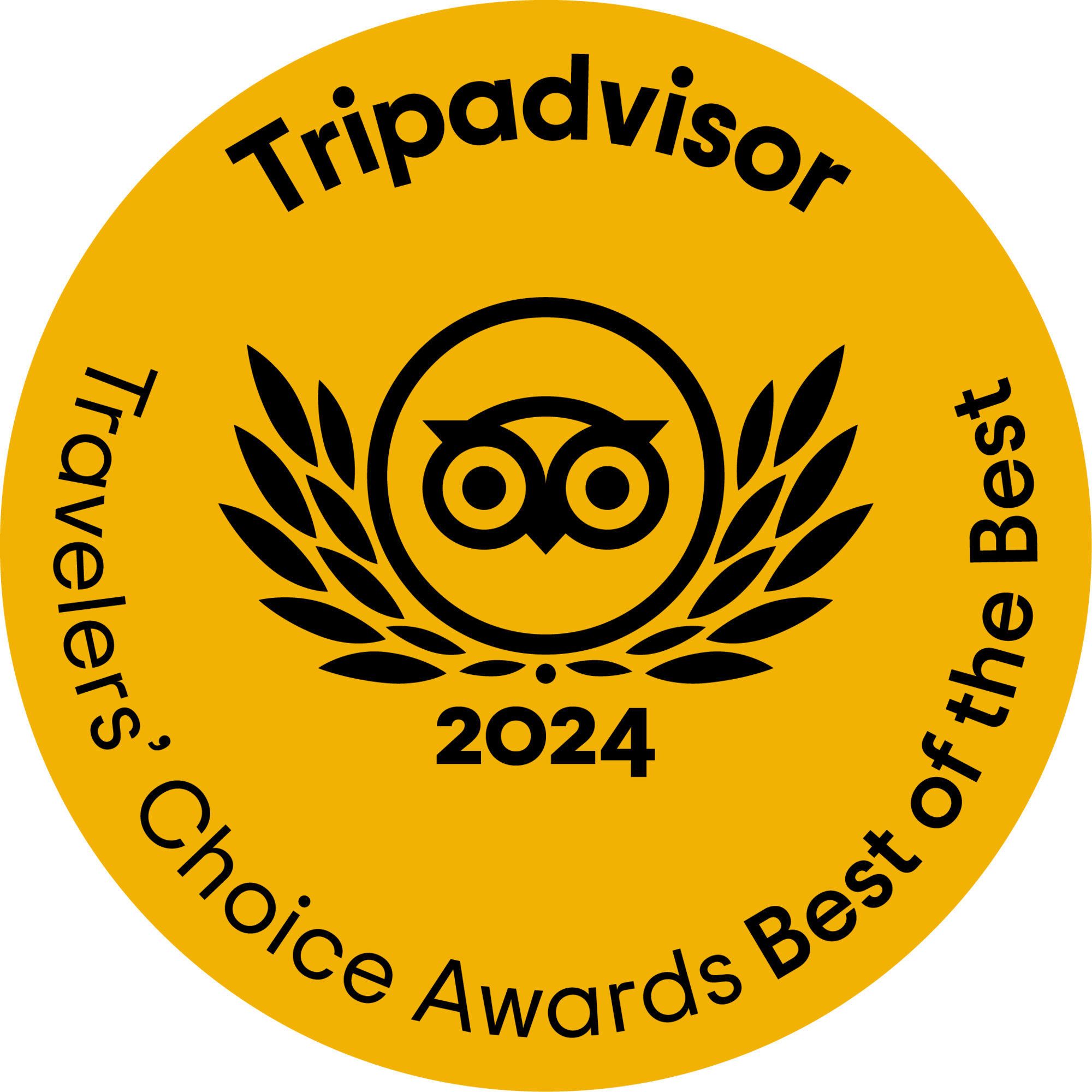 Tripadvisor Travellers’ Choice Best of the Best 2024