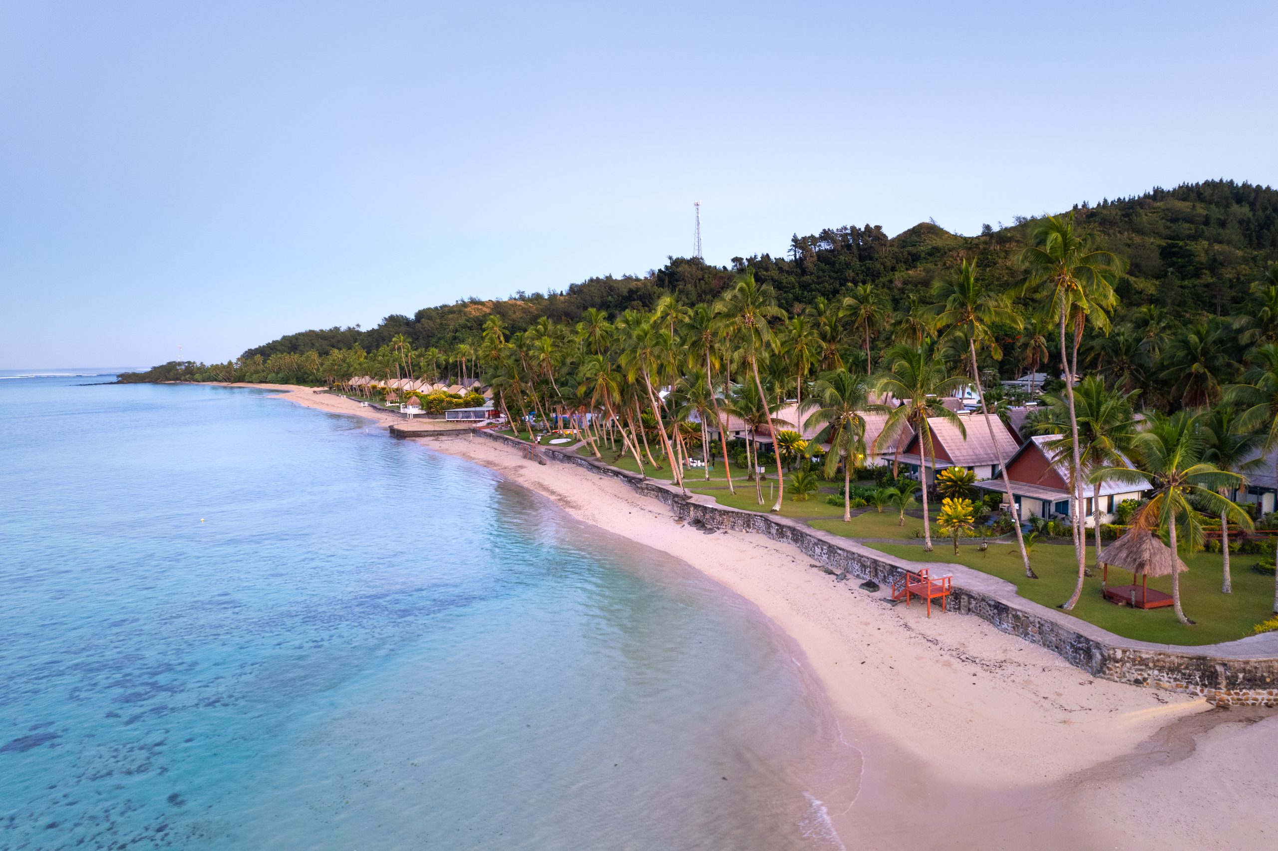 Family holiday at a Fiji resort with a kids club