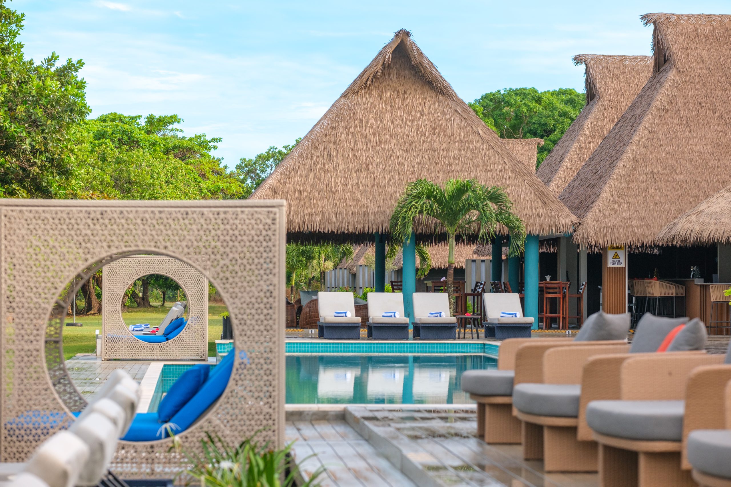 Beachfront resort at Natadola Bay Fiji